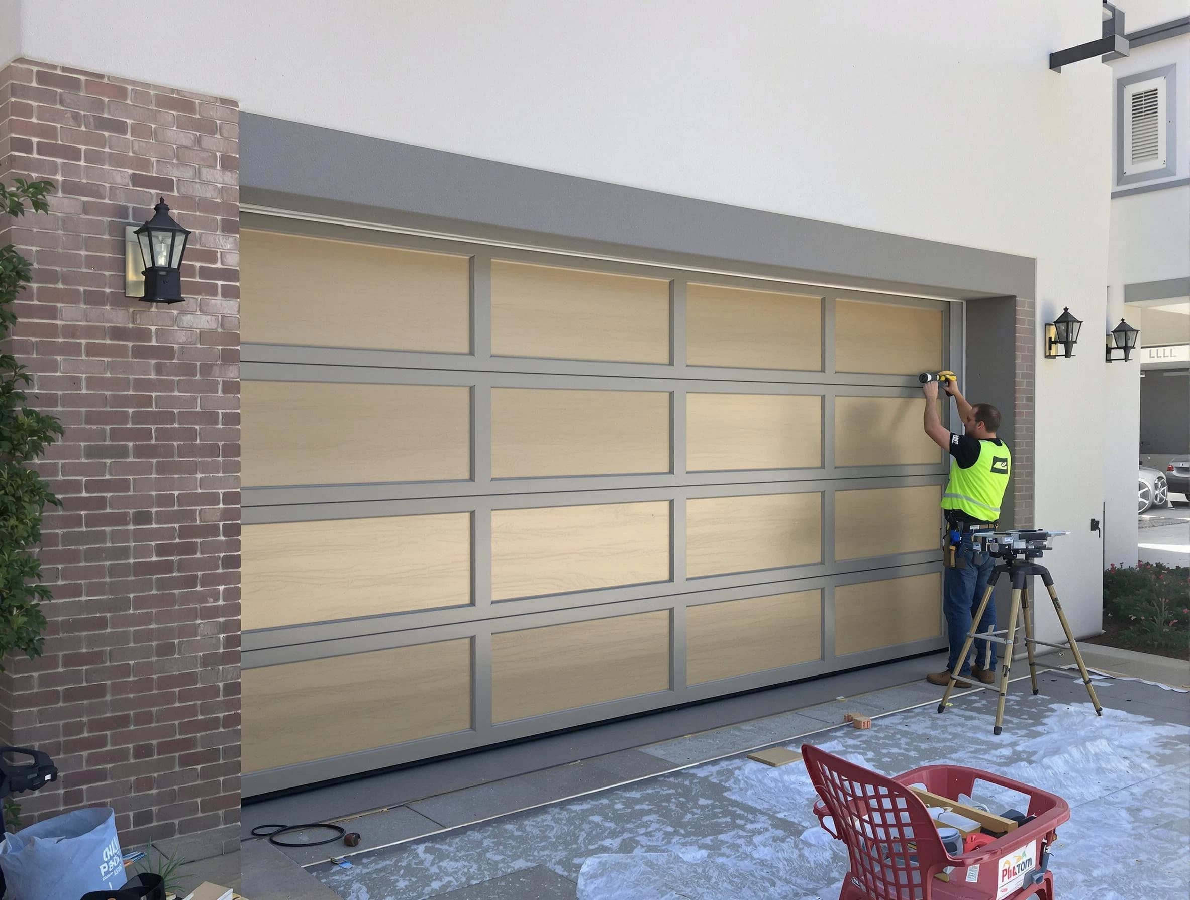 Garage door replacement service by Kennedy Garage Door Repair in Kennedy