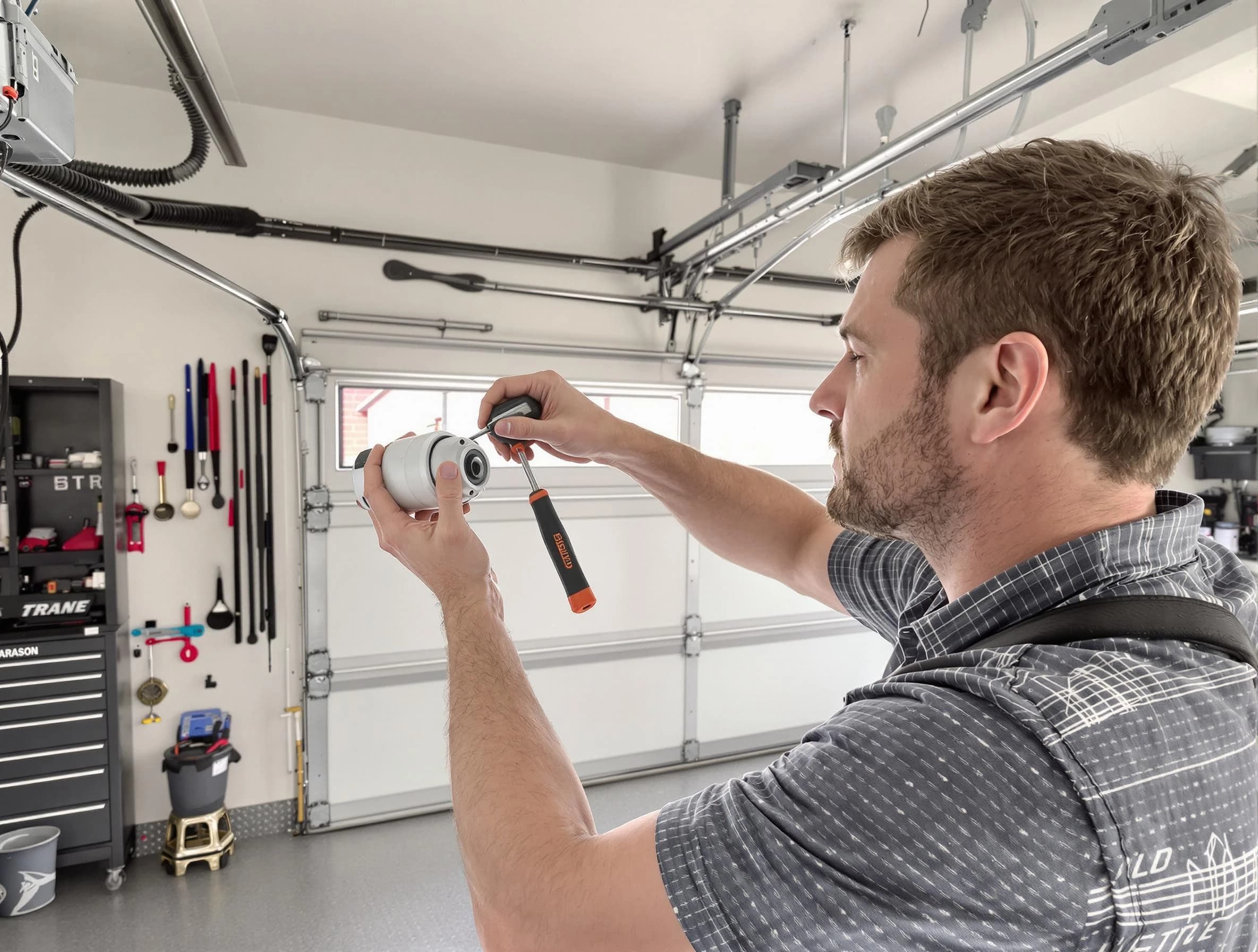 Garage door opener repair service by Kennedy Garage Door Repair in Kennedy