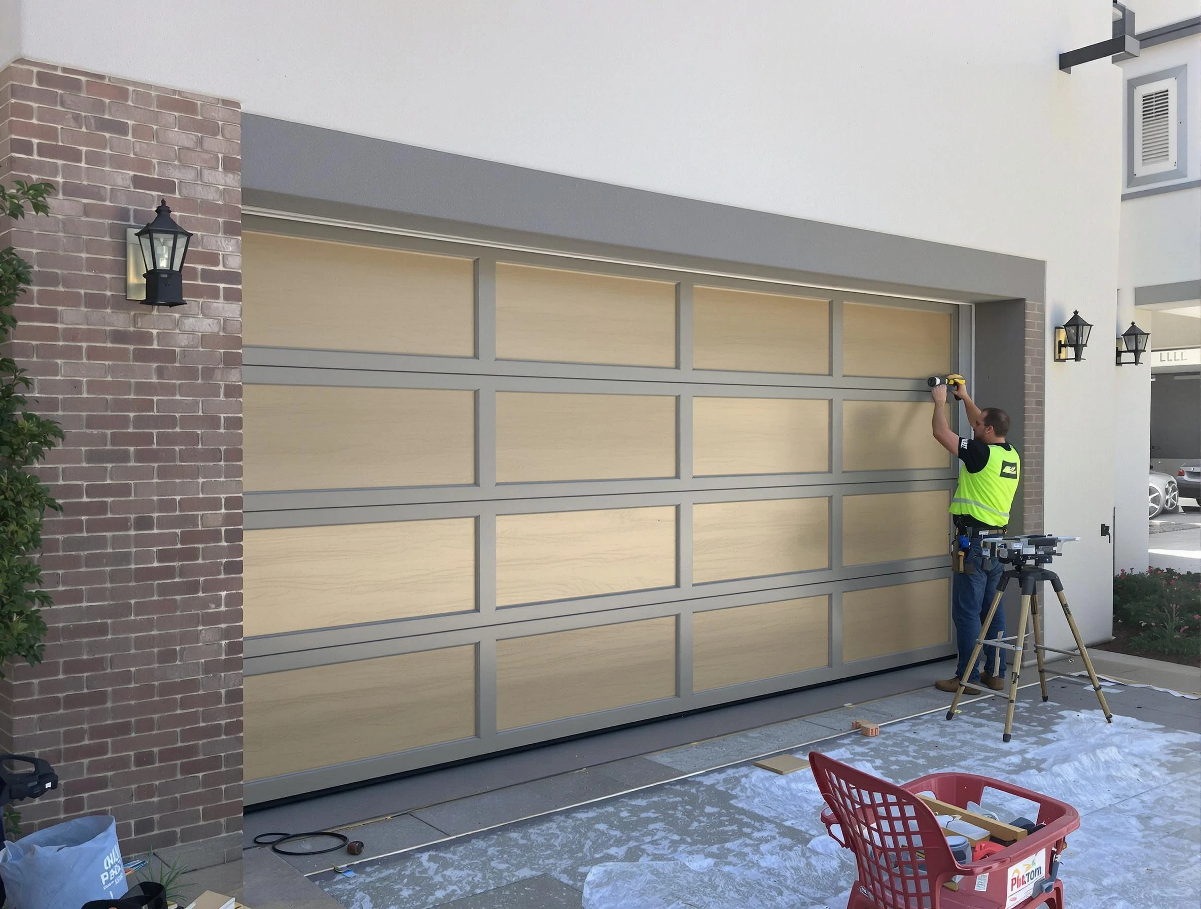 Garage door replacement service by Kennedy Garage Door Repair in Kennedy